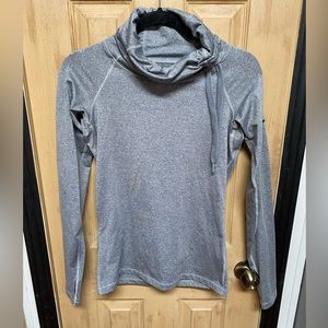 Women’s Nike DriFit compression cinch neck medium long sleeve top